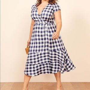 Reformation Plus Size Calista Dress